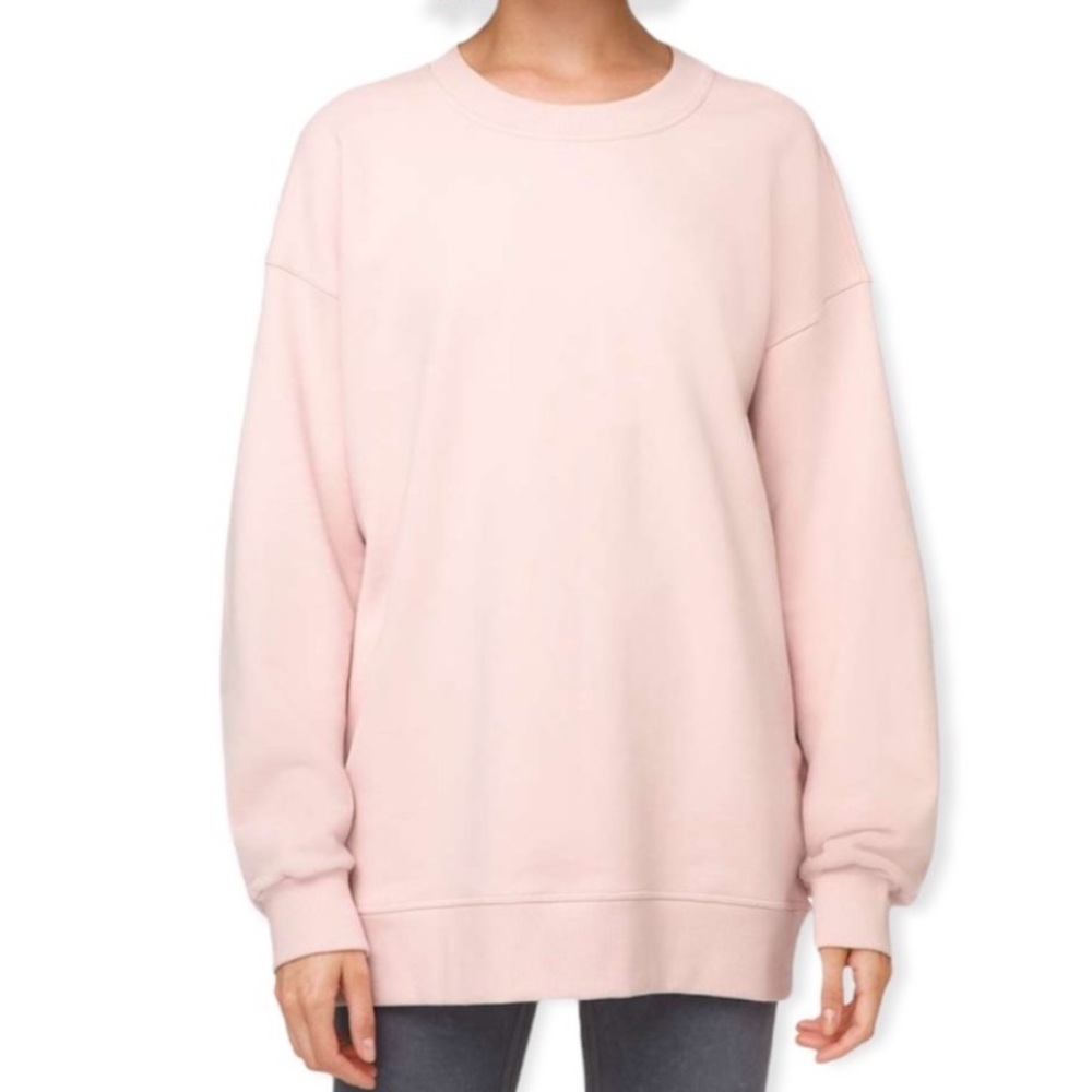 Lululemon Perfectly Oversized Crew Neck Sweater Size 8 / Medium Pink